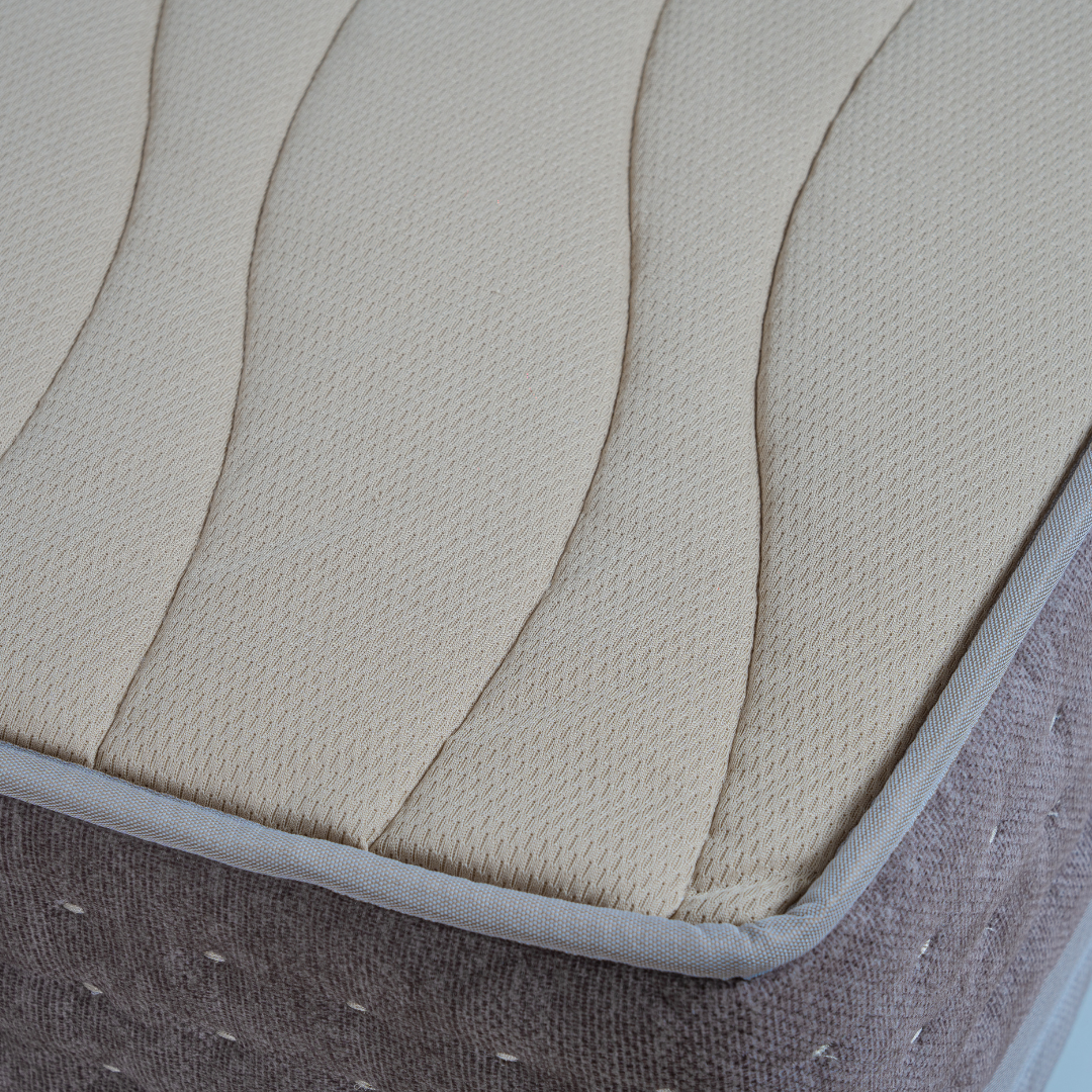 Materasso Memory Foam 4 Strati Sfoderabile Tessuto Biocotton Piazzato H28 Con Fascia Capitonè a Doppia Traspirazione